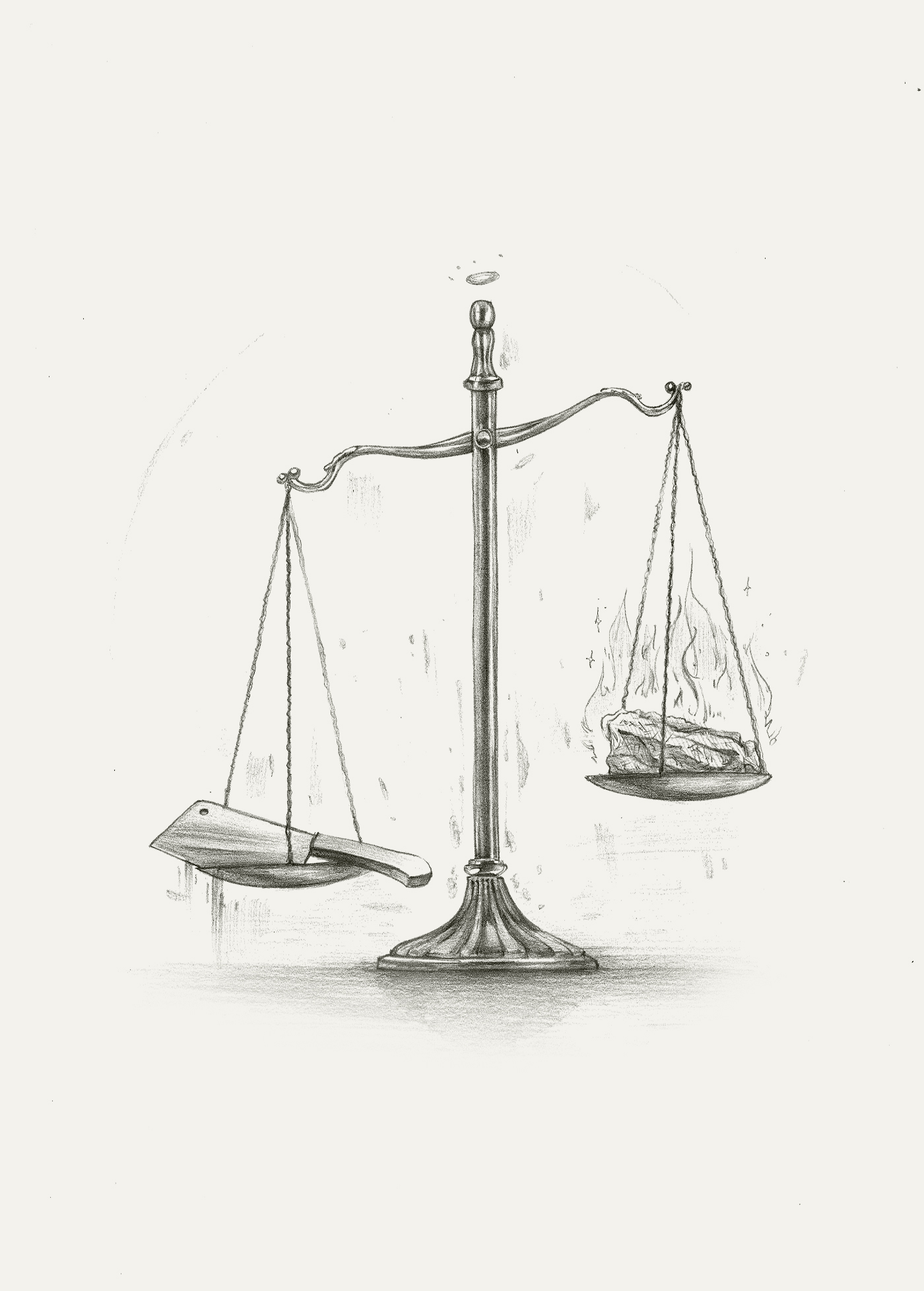 Illustrations d'Amaury Botrel sur le thème de la libération animale et des différentes théories de la morale appliquées à la cause animale.