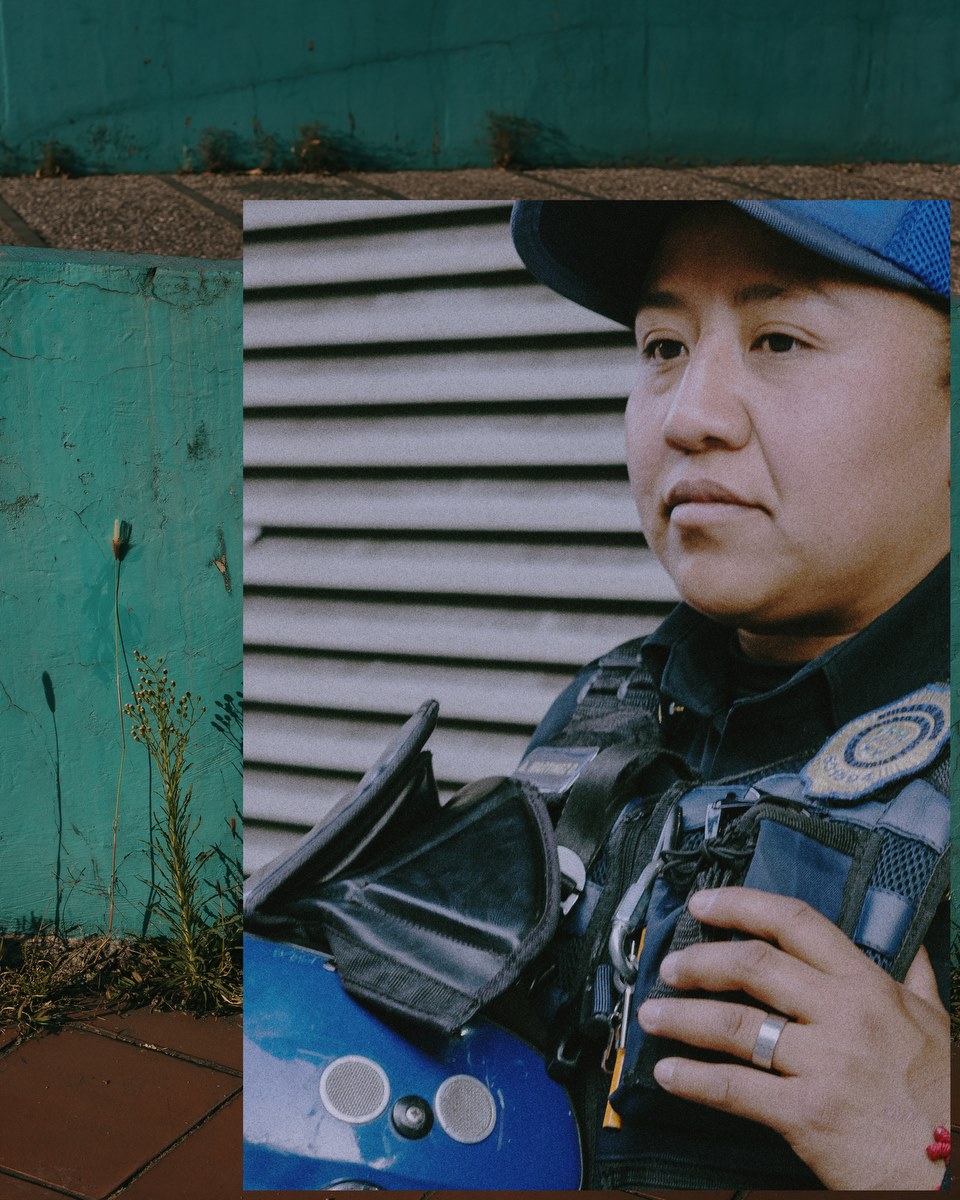 Photographies de fonctionnaires mexicains par notre artiste Thomas Cecchelani, sur le thème de la violence et du crime organisé au Mexique