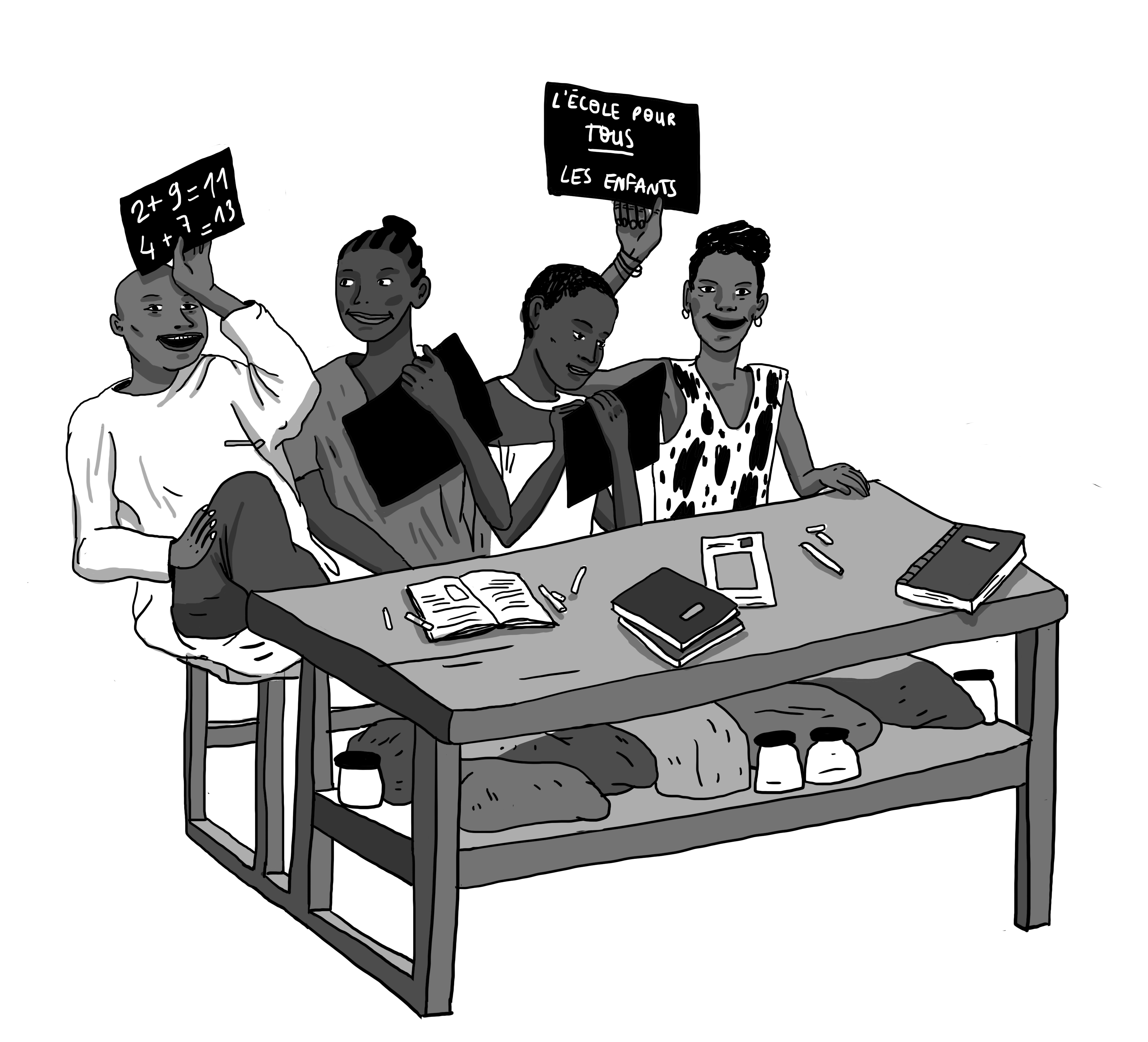 Une école au Burkina Faso