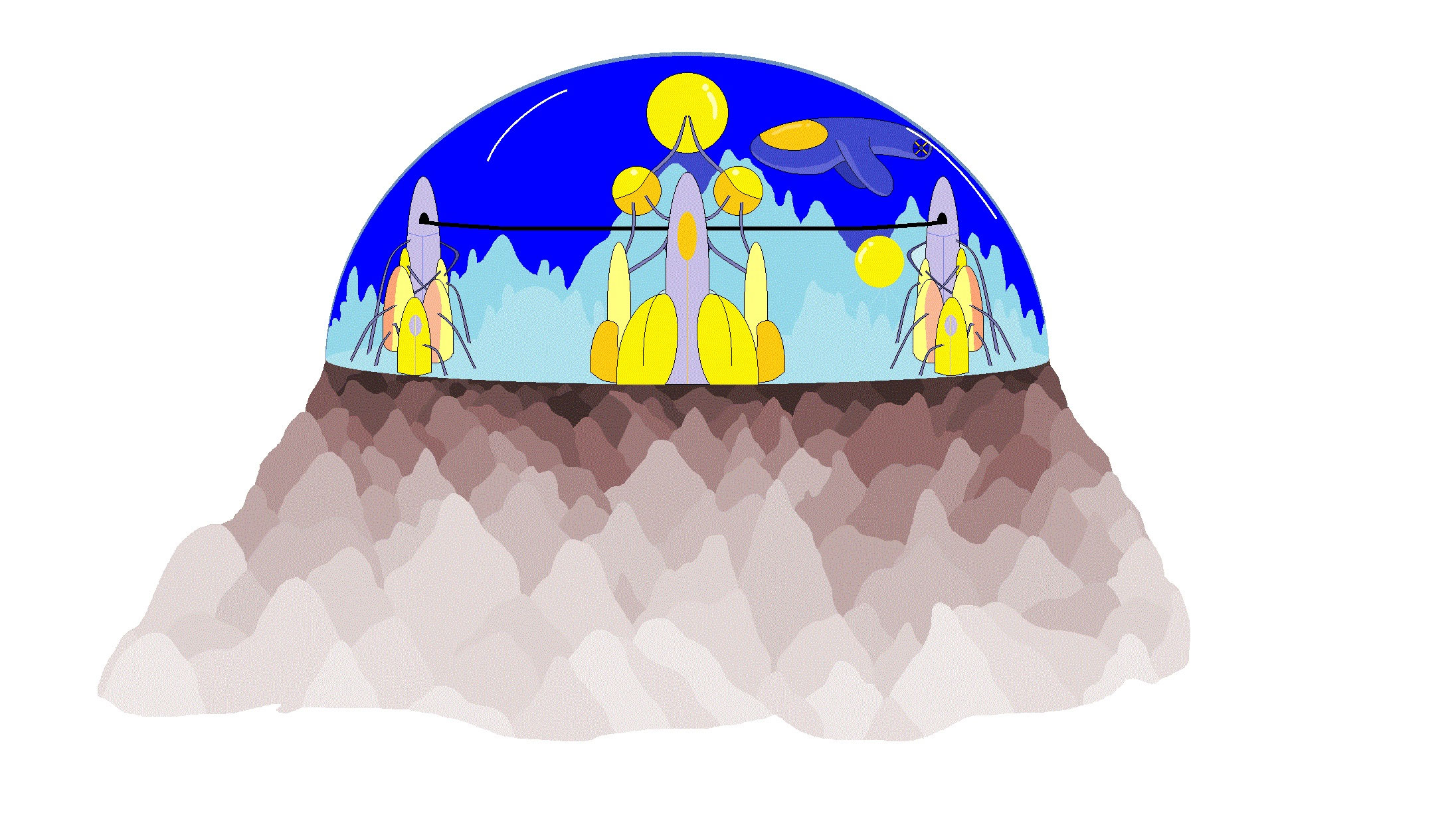 Illustrations de Hugo BM. Le paradoxe de Fermi : si la vie extraterrestre existe, pourquoi ne s'est-elle pas encore manifestée ?