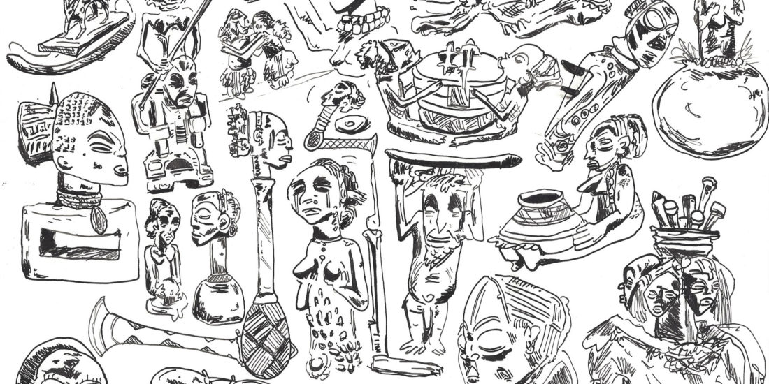 Ethnie et journalisme : pourquoi parle-t-on toujours de l'Afrique en termes ethniques ? Illustrations de Xavier Frederick