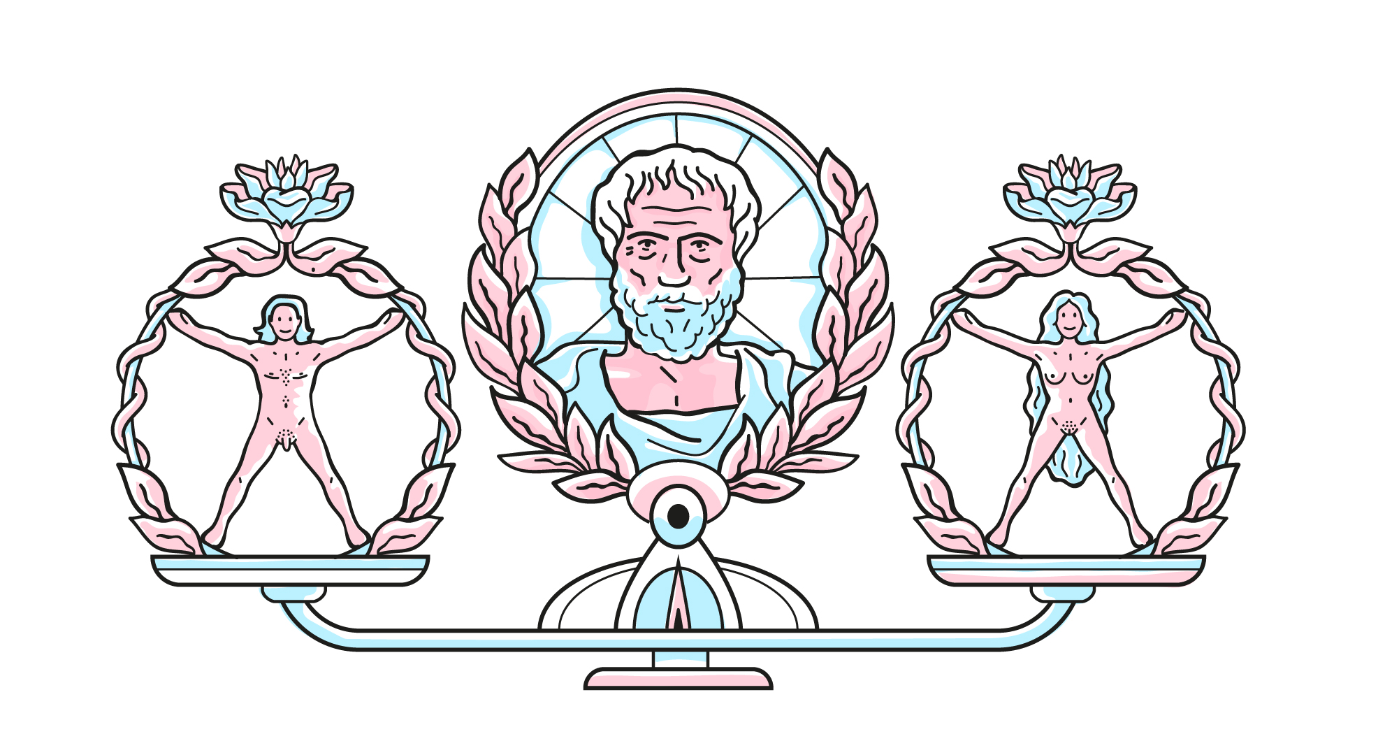 Le féminisme de Gaïa. Histoire de la philosophie du féminisme. Illustrations de Camille Gobourg