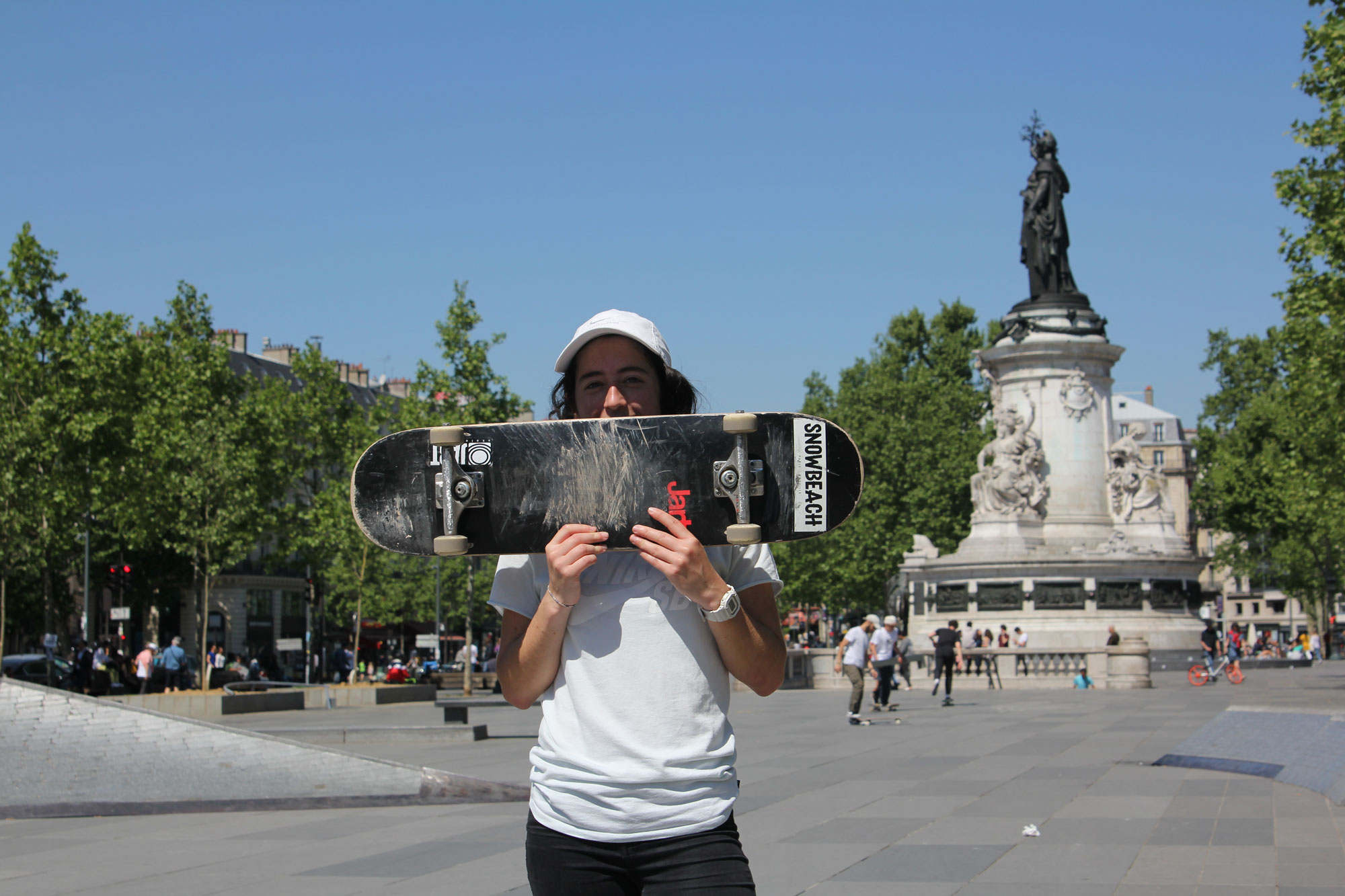 Le skateboard féminin