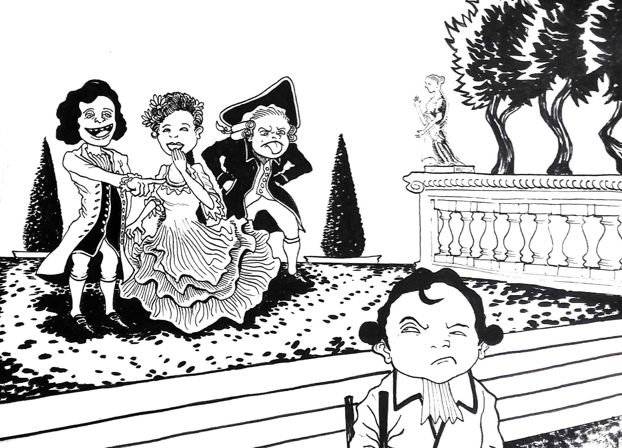 Talleyrand, l'homme qui a survécut à tous les régimes. Illustrations de Su Zo