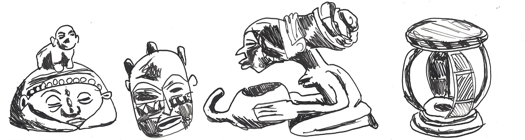 Ethnie et journalisme : pourquoi parle-t-on toujours de l'Afrique en termes ethniques ? Illustrations de Xavier Frederick
