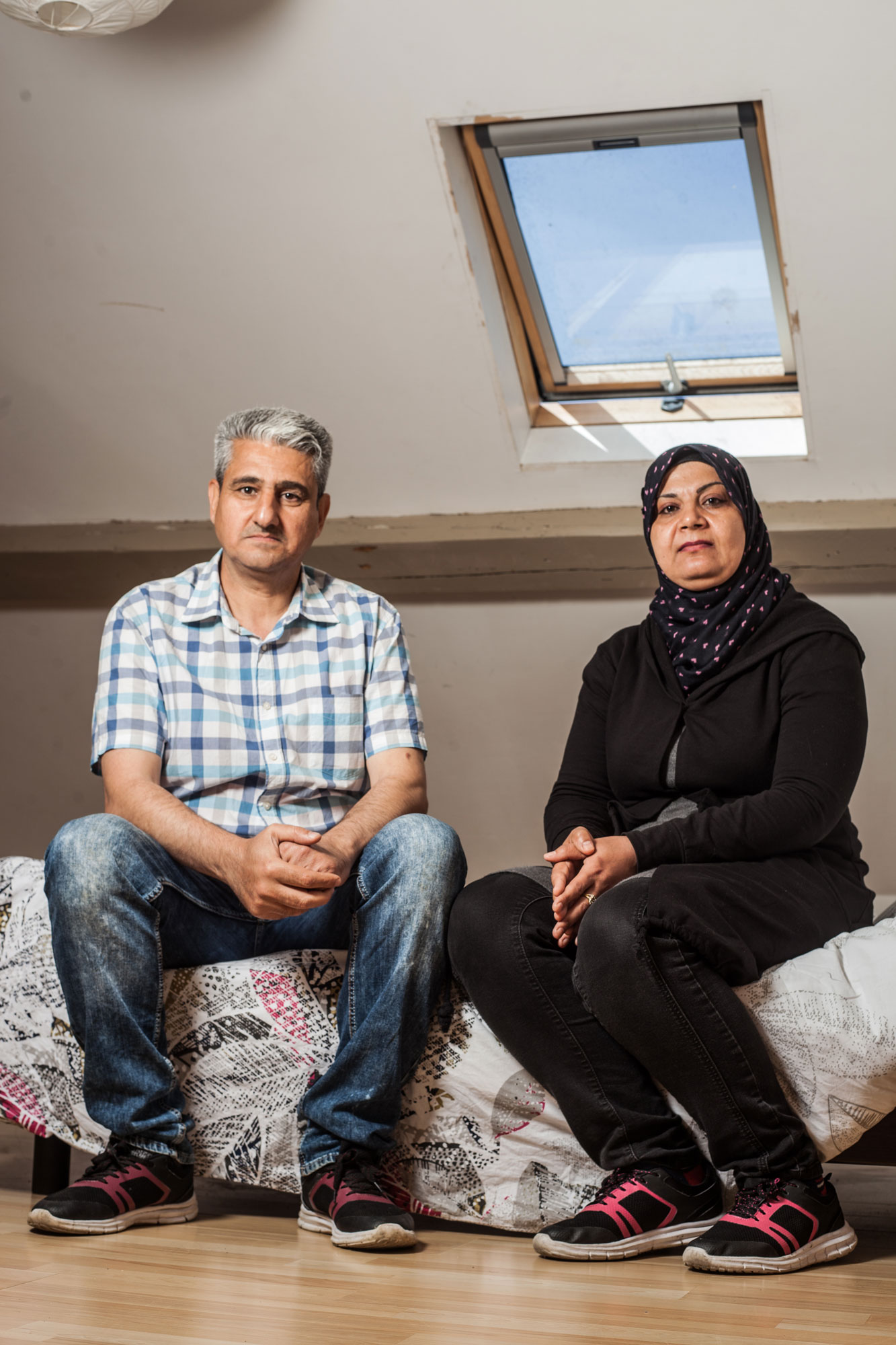 Migrants et crise migratoire en France. Photos de Sofiane Boukhari