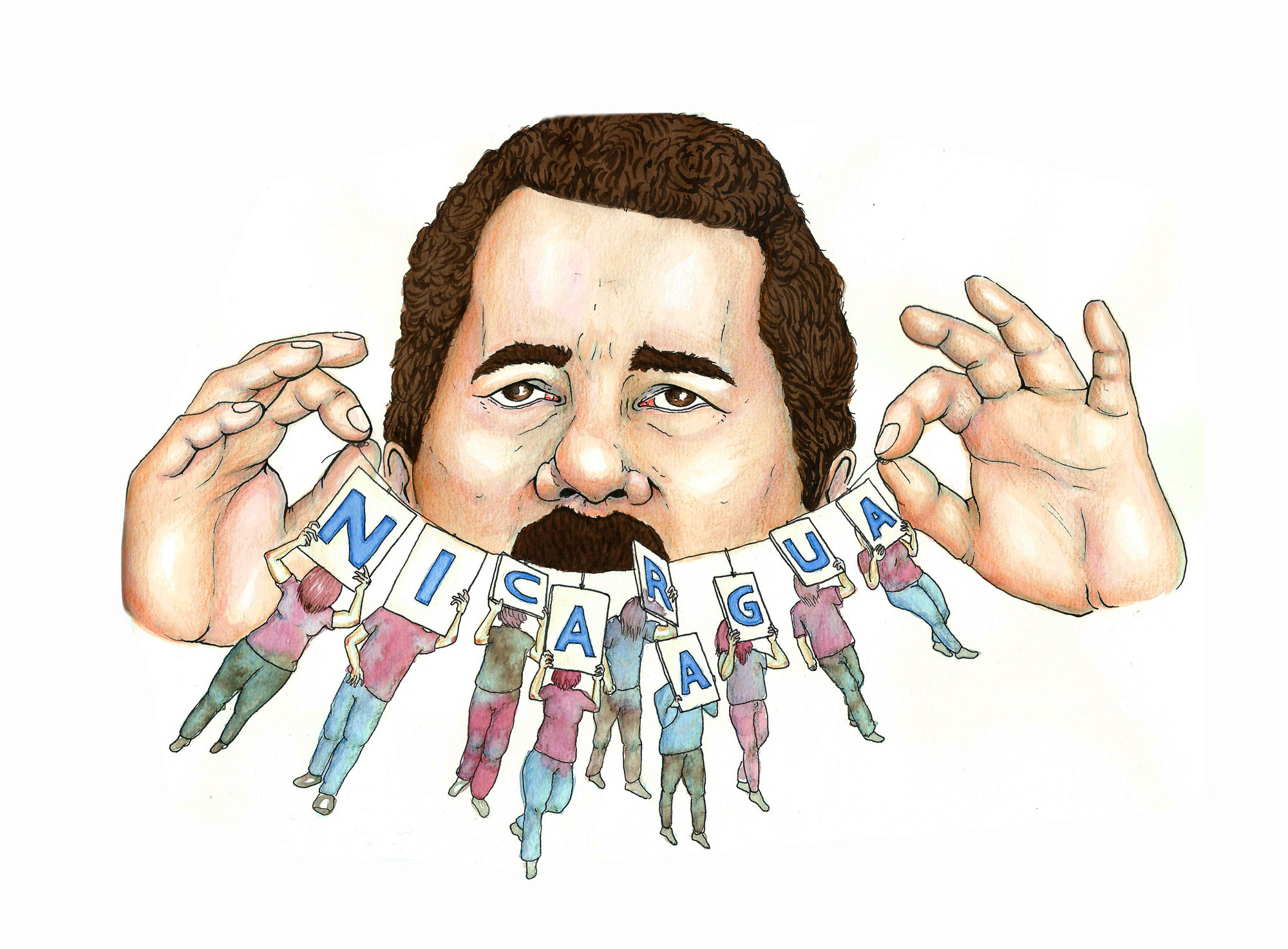 Nicaragua, terre de révolution. Illustrations de Maya Racca.