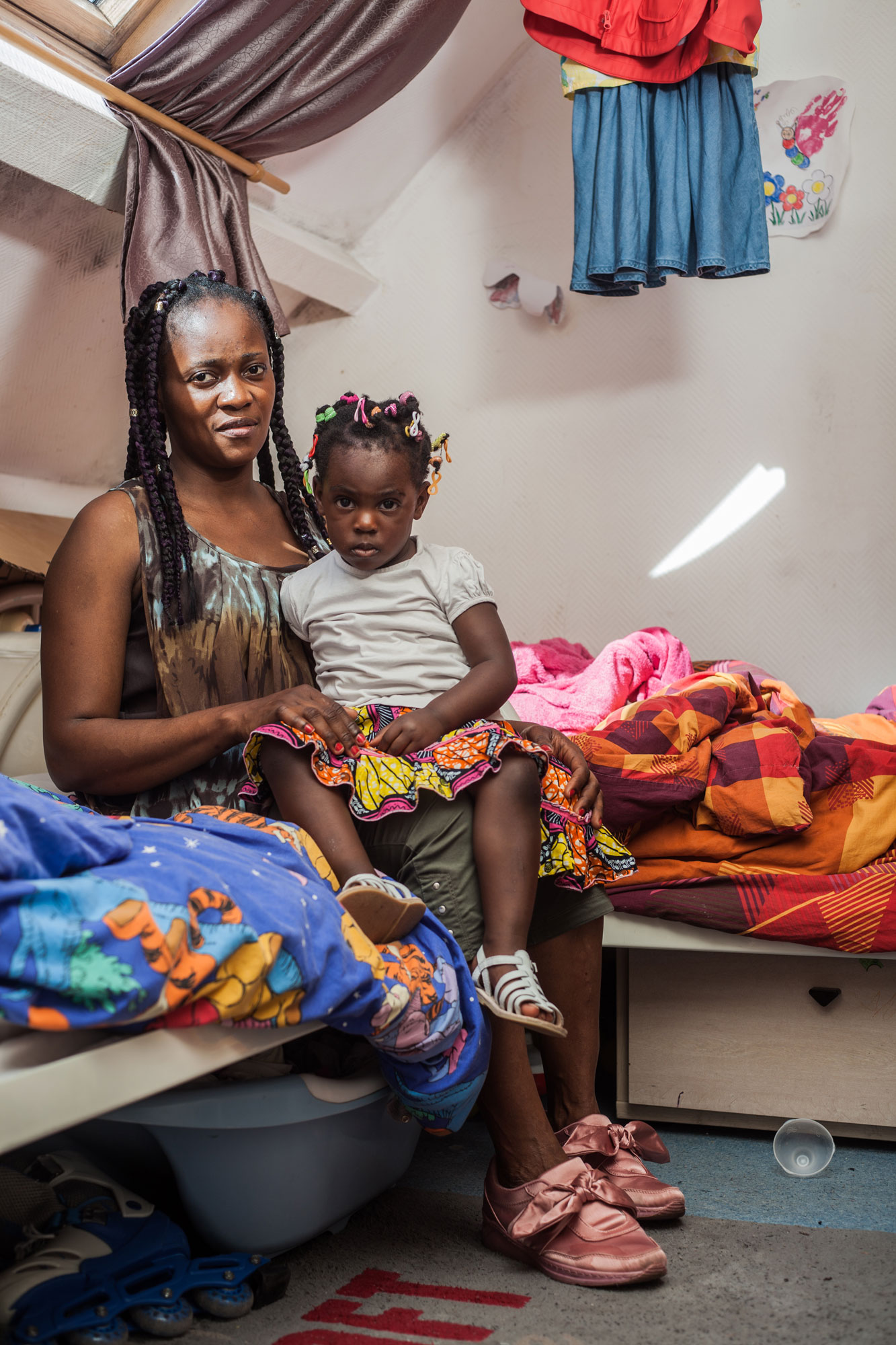 Migrants et crise migratoire en France. Photos de Sofiane Boukhari