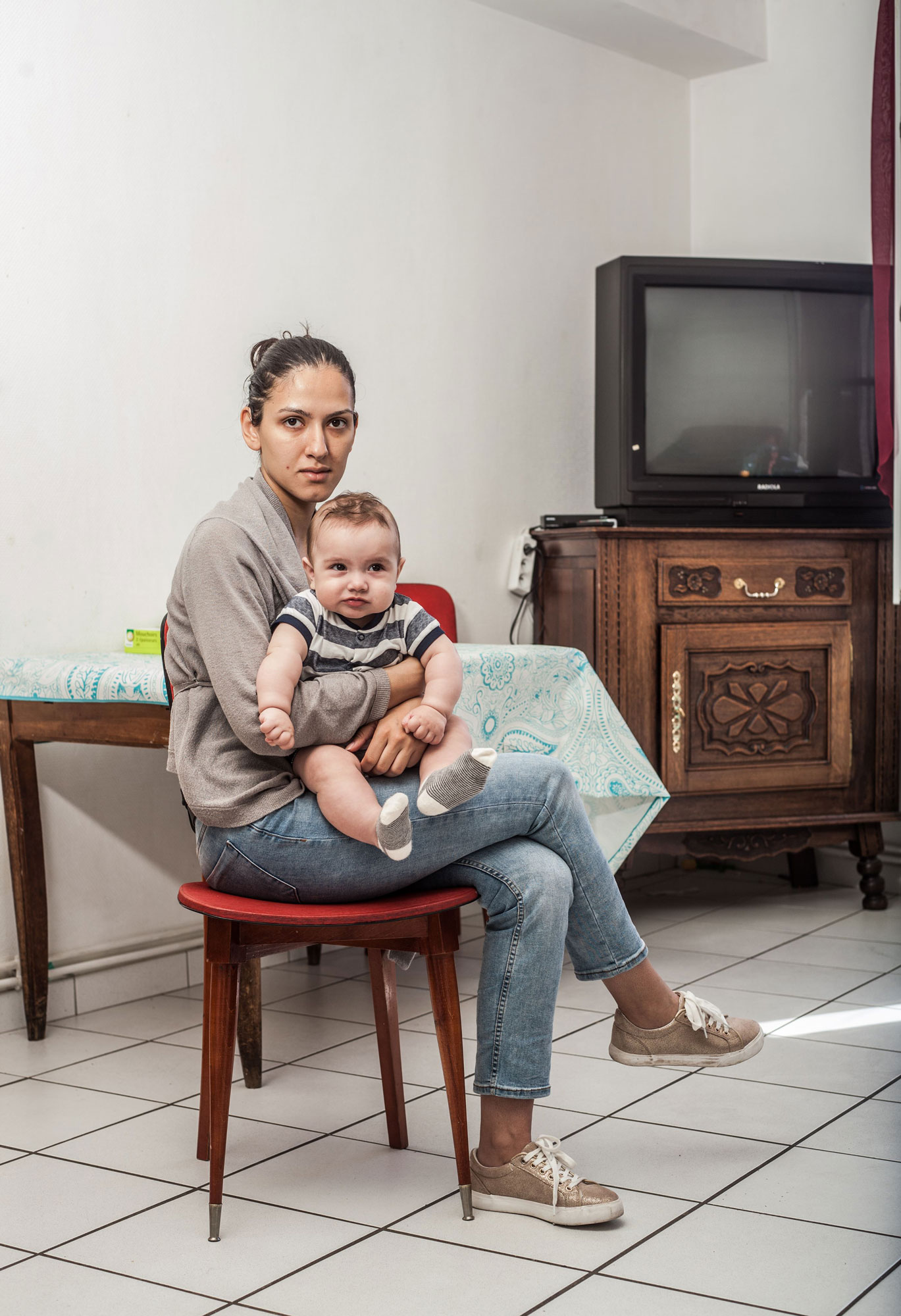 Migrants et crise migratoire en France. Photos de Sofiane Boukhari